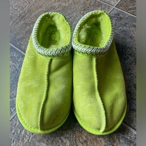 UGG Suede Tasman Slippers- Green, Men’s Size 7